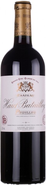 Вино Chateau Haut-Batailley, Pauillac AOC 5-eme Grand Cru Classe, 2003, 0,75 л
Вино Chateau Haut-Batailley, Pauillac AOC 5-eme Grand Cru Classe, 2003, 0,75 л
