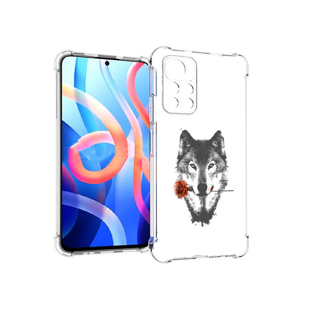Чехол MyPads Tocco для Xiaomi Poco M4 Pro 5G волк с розой (PT200061.301.270), Прозрачный, Tocco
Чехол MyPads Tocco для Xiaomi Poco M4 Pro 5G волк с розой (PT200061.301.270), Прозрачный, Tocco