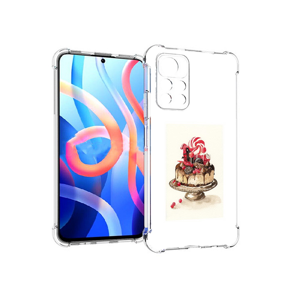 Чехол MyPads Tocco для Xiaomi Poco M4 Pro 5G вкусный торт (PT200061.301.262), Прозрачный, Tocco
Чехол MyPads Tocco для Xiaomi Poco M4 Pro 5G вкусный торт (PT200061.301.262), Прозрачный, Tocco
