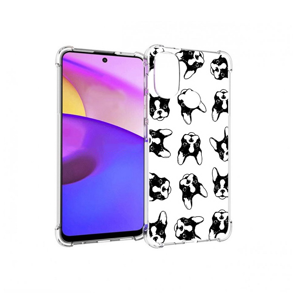 Чехол MyPads Tocco для Motorola Moto E30 черно белые собачки (PT227074.357.683), Прозрачный, Tocco
Чехол MyPads Tocco для Motorola Moto E30 черно белые собачки (PT227074.357.683), Прозрачный, Tocco