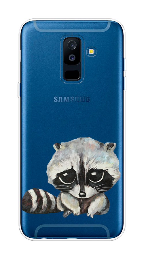 Чехол на Samsung Galaxy A6 Plus "Большеглазый енот", Серый;черный;прозрачный, 26050-1
Чехол на Samsung Galaxy A6 Plus "Большеглазый енот", Серый;черный;прозрачный, 26050-1