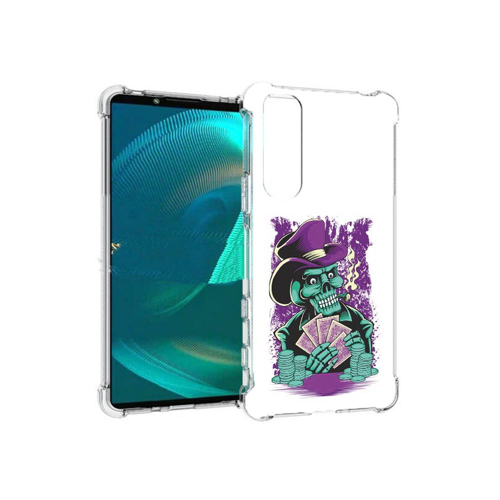 Чехол MyPads Tocco для Sony Xperia 5 III зеленый череп с картами (PT172137.231.361), Прозрачный, Tocco
Чехол MyPads Tocco для Sony Xperia 5 III зеленый череп с картами (PT172137.231.361), Прозрачный, Tocco