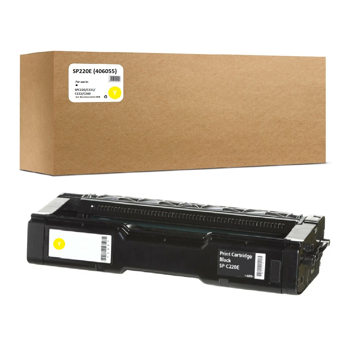 Картридж OEM SP220E 406055 для Ricoh SPC220/C221/C222/C240 2.3K, Желтый, OEM SP220Y (406055)
Картридж OEM SP220E 406055 для Ricoh SPC220/C221/C222/C240 2.3K, Желтый, OEM SP220Y (406055)