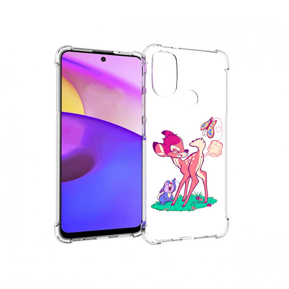 Чехол MyPads Tocco для Motorola Moto E30 смешной олененок (PT227074.357.610), Прозрачный, Tocco
Чехол MyPads Tocco для Motorola Moto E30 смешной олененок (PT227074.357.610), Прозрачный, Tocco