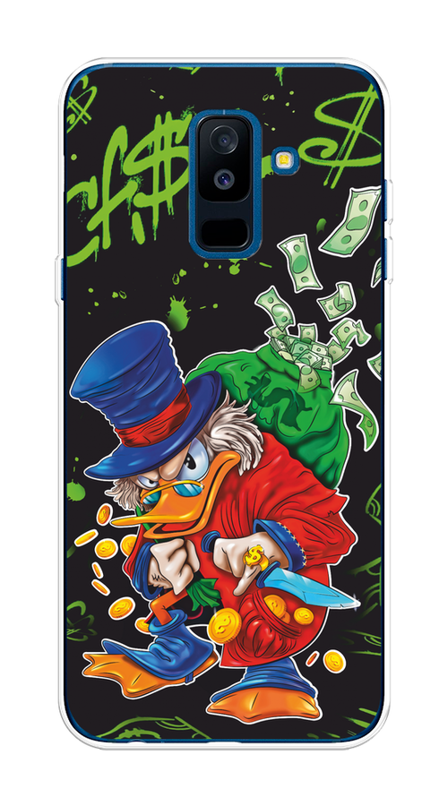 Чехол на Samsung Galaxy A6 Plus "Скрудж Макдак с мешком денег", Красный;синий;зеленый;черный, 26050-1
Чехол на Samsung Galaxy A6 Plus "Скрудж Макдак с мешком денег", Красный;синий;зеленый;черный, 26050-1