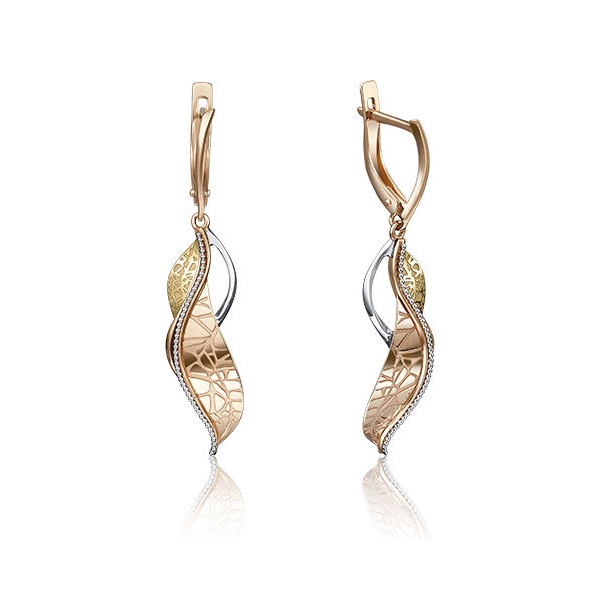 Серьги из комбинированного золота PLATINA jewelry 02-4079-00-000-1113-65, 02-4079-00-000-1113-65
Серьги из комбинированного золота PLATINA jewelry 02-4079-00-000-1113-65, 02-4079-00-000-1113-65