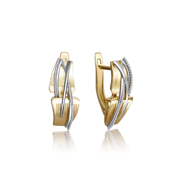 Серьги из белого, желтого золота без вставки PLATINA jewelry 02-4070-00-000-1121-48, 02-4070-00-000-1121-48
Серьги из белого, желтого золота без вставки PLATINA jewelry 02-4070-00-000-1121-48, 02-4070-00-000-1121-48