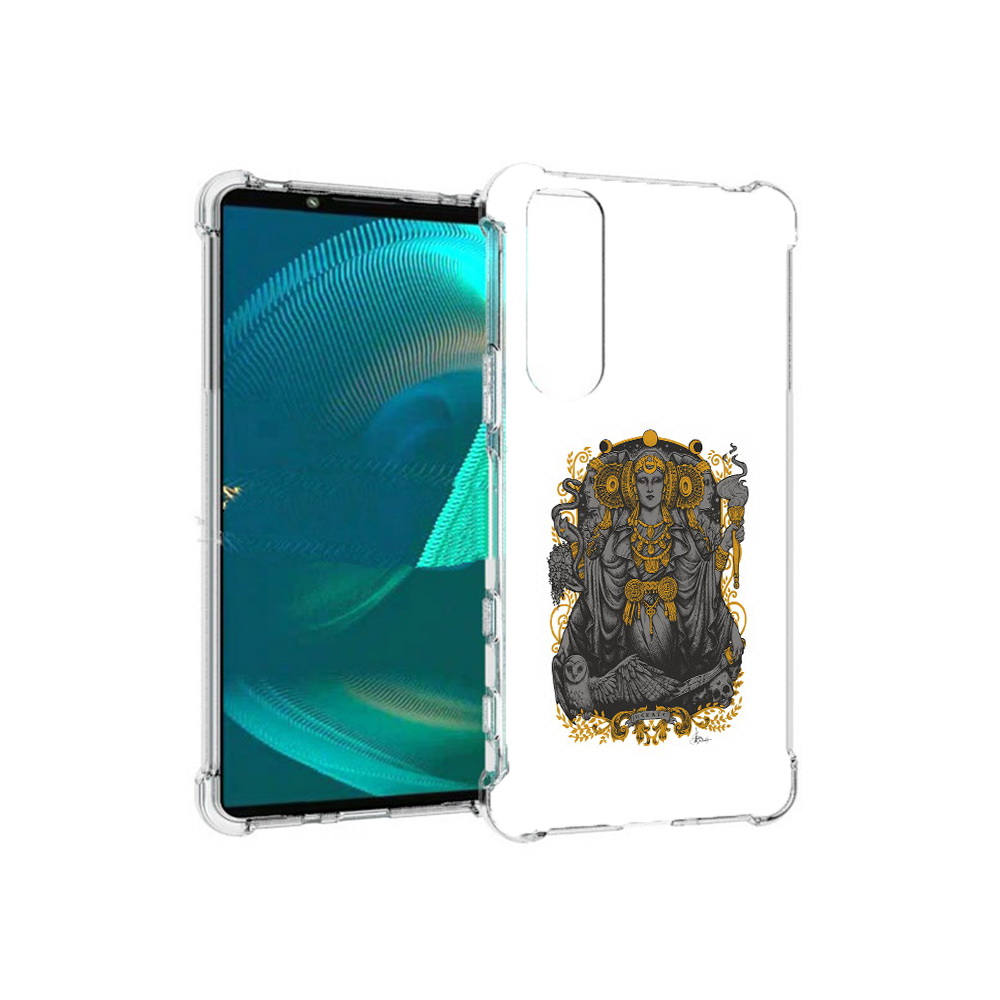 Чехол MyPads Tocco для Sony Xperia 5 III божество с золотыми элементами (PT172137.231.241), Прозрачный, Tocco
Чехол MyPads Tocco для Sony Xperia 5 III божество с золотыми элементами (PT172137.231.241), Прозрачный, Tocco