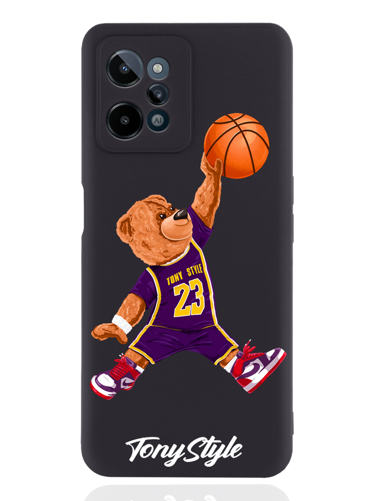 Чехол Tony Style для realme C31 Tony Style баскетболист с мячом черный, Фиолетовый;коричневый;желтый;оранжевый
Чехол Tony Style для realme C31 Tony Style баскетболист с мячом черный, Фиолетовый;коричневый;желтый;оранжевый