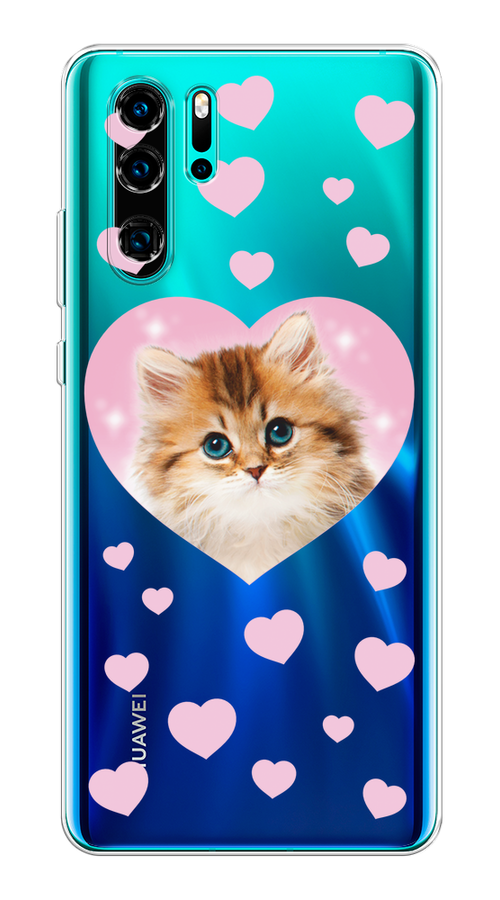 Чехол на Huawei P30 Pro "Котенок в сердце", Розовый;оранжевый;белый;прозрачный, 67650-1
Чехол на Huawei P30 Pro "Котенок в сердце", Розовый;оранжевый;белый;прозрачный, 67650-1