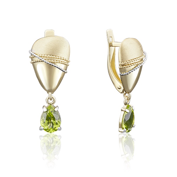 Серьги из желтого золота с хризолитом PLATINA jewelry 02-3999-00-205-1121-46, 02-3999-00-205-1121-46
Серьги из желтого золота с хризолитом PLATINA jewelry 02-3999-00-205-1121-46, 02-3999-00-205-1121-46