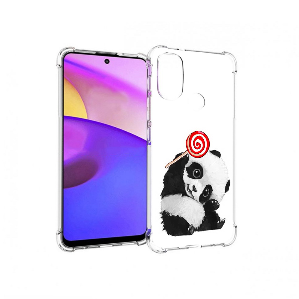 Чехол MyPads Tocco для Motorola Moto E30 панда с леденцом (PT227074.357.534), Прозрачный, Tocco
Чехол MyPads Tocco для Motorola Moto E30 панда с леденцом (PT227074.357.534), Прозрачный, Tocco
