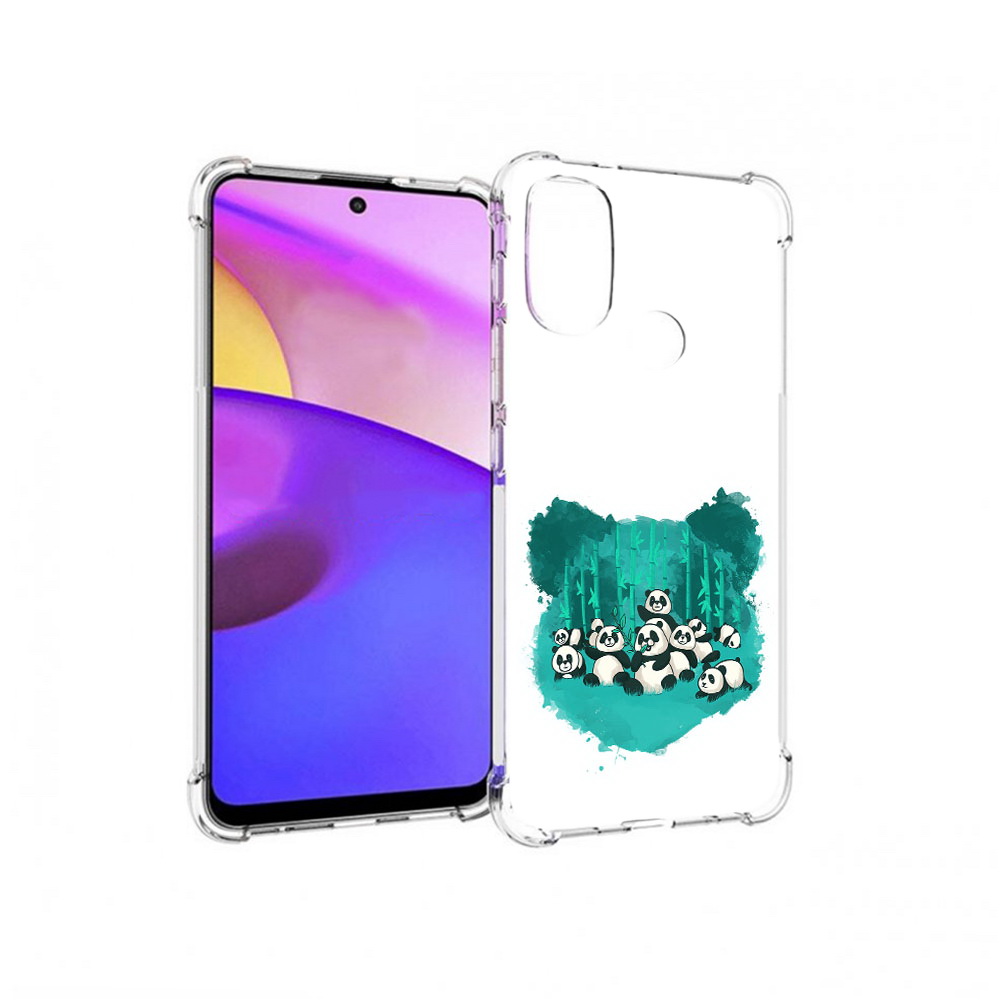 Чехол MyPads Tocco для Motorola Moto E30 нарисованные панды (PT227074.357.508), Прозрачный, Tocco
Чехол MyPads Tocco для Motorola Moto E30 нарисованные панды (PT227074.357.508), Прозрачный, Tocco