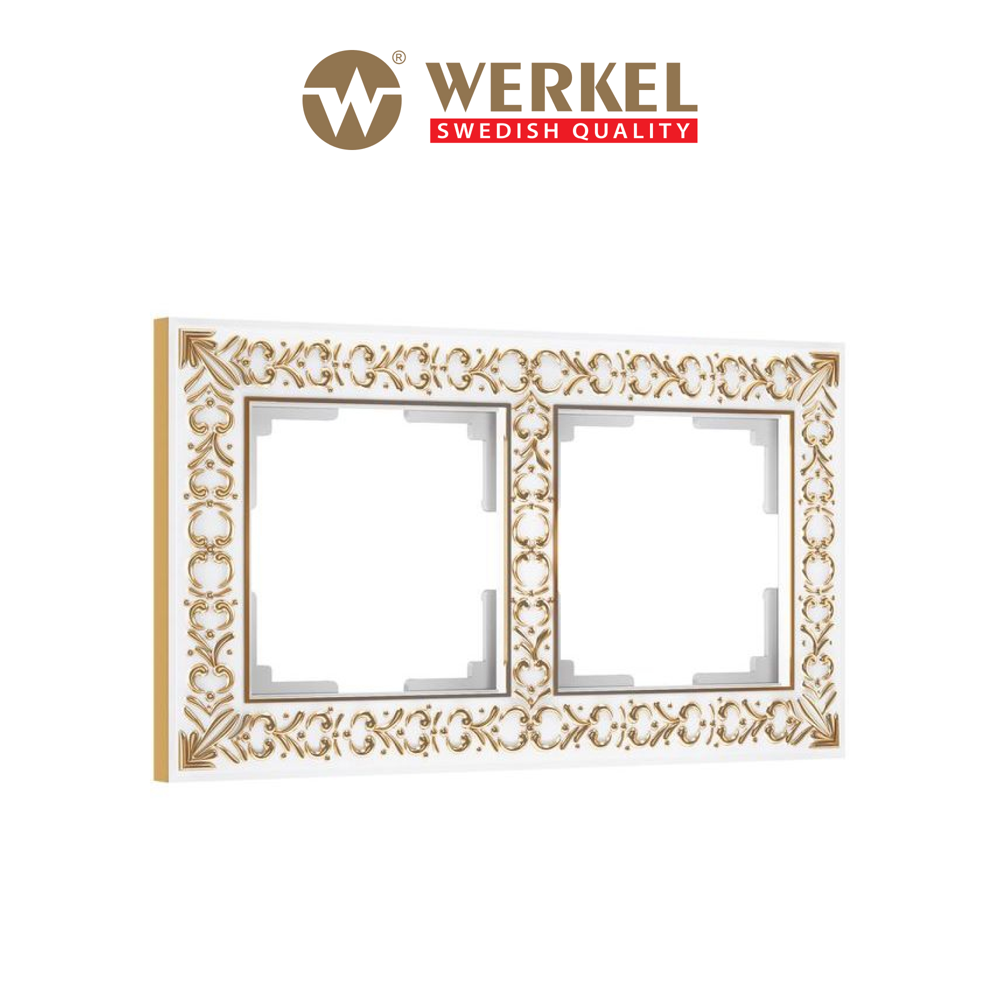 Рамка для розетки / выключателя на 2 поста Werkel W0021523 Аntik белое золото металл, Белый
Рамка для розетки / выключателя на 2 поста Werkel W0021523 Аntik белое золото металл, Белый