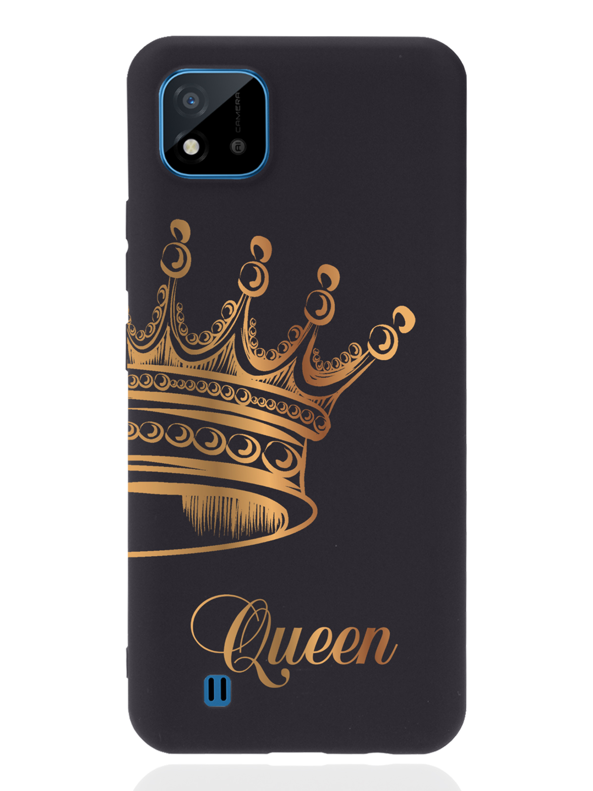 Чехол MustHaveCase для realme C11 (2021) Парный чехол корона Queen черный, Черный;золотистый
Чехол MustHaveCase для realme C11 (2021) Парный чехол корона Queen черный, Черный;золотистый