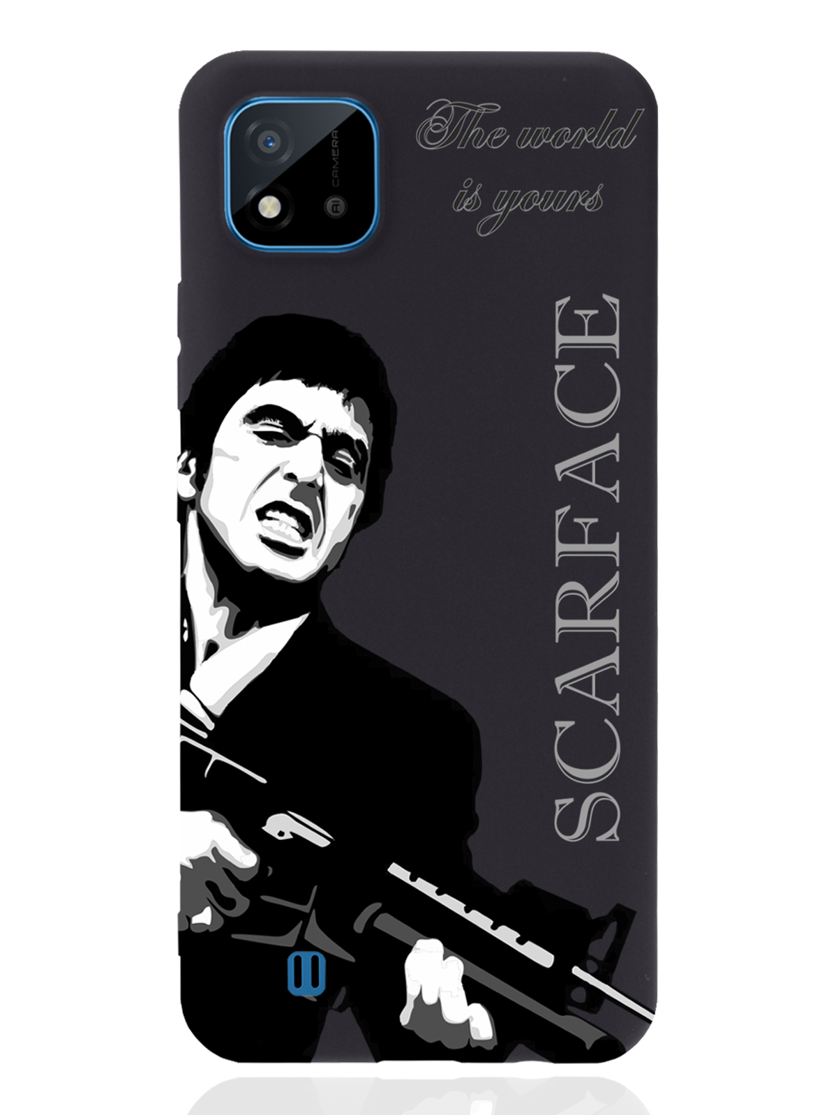 Чехол MustHaveCase для realme C11 (2021) Scarface Tony Montana/ Лицо со шрамом черный, Серый;черный
Чехол MustHaveCase для realme C11 (2021) Scarface Tony Montana/ Лицо со шрамом черный, Серый;черный