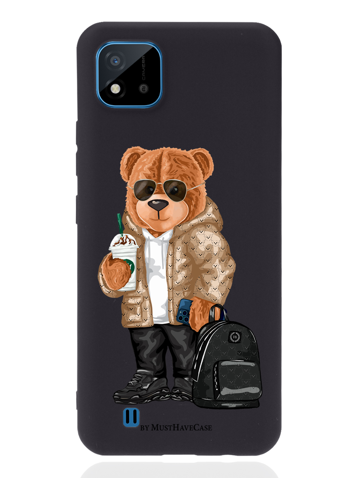 Чехол MustHaveCase для realme C11 (2021) Tony Style в очках черный, Коричневый;черный;белый
Чехол MustHaveCase для realme C11 (2021) Tony Style в очках черный, Коричневый;черный;белый