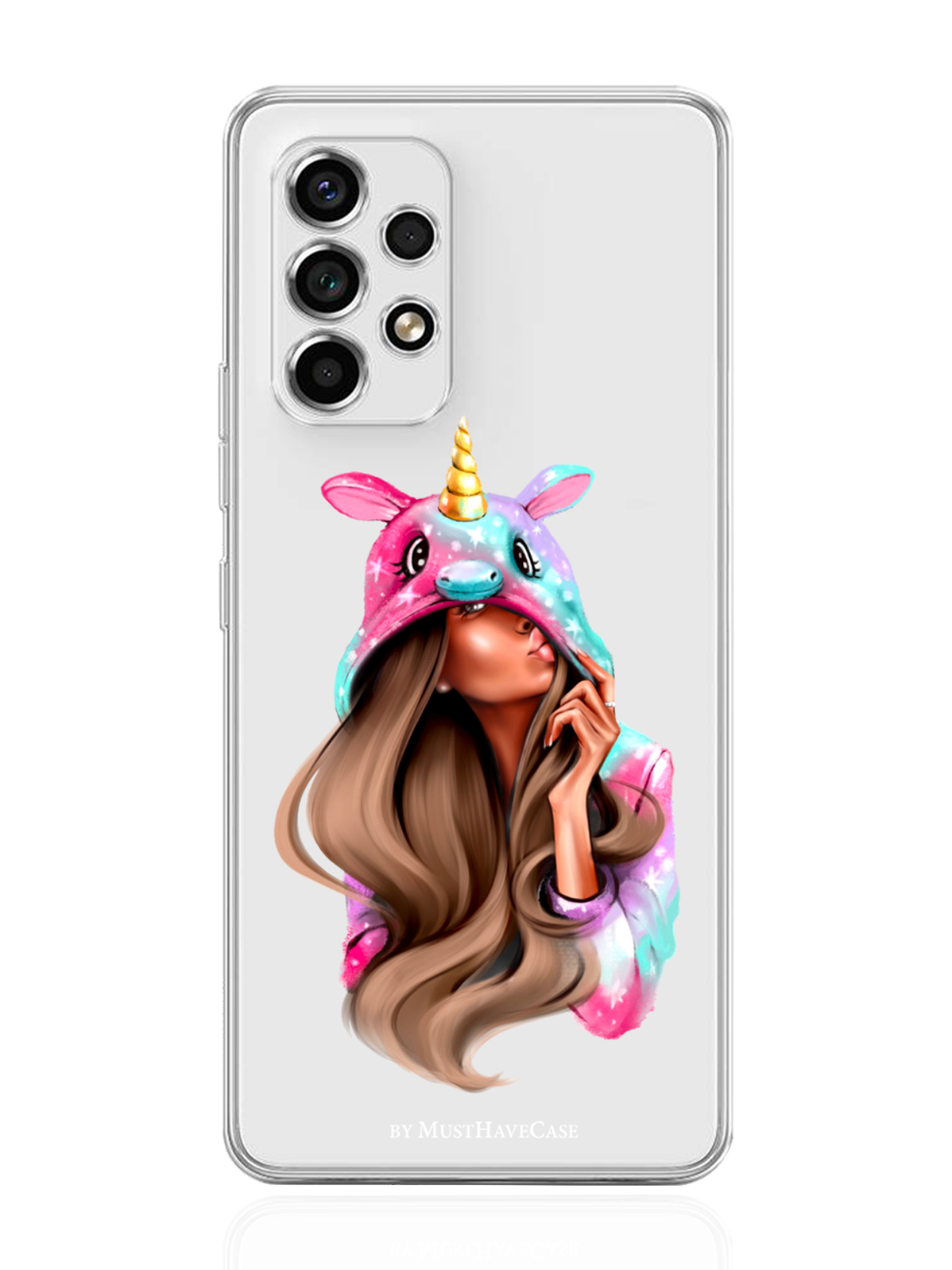 Чехол MustHaveCase для Samsung Galaxy A53 Unicorn Girl/Единорог прозрачный, Прозрачный;розовый
Чехол MustHaveCase для Samsung Galaxy A53 Unicorn Girl/Единорог прозрачный, Прозрачный;розовый