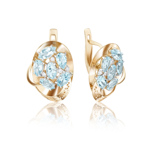 Серьги из желтого золота с топазом, фианитом PLATINA jewelry 02-3838-00-207-1130-46, 02-3838-00-207-1130-46
Серьги из желтого золота с топазом, фианитом PLATINA jewelry 02-3838-00-207-1130-46, 02-3838-00-207-1130-46