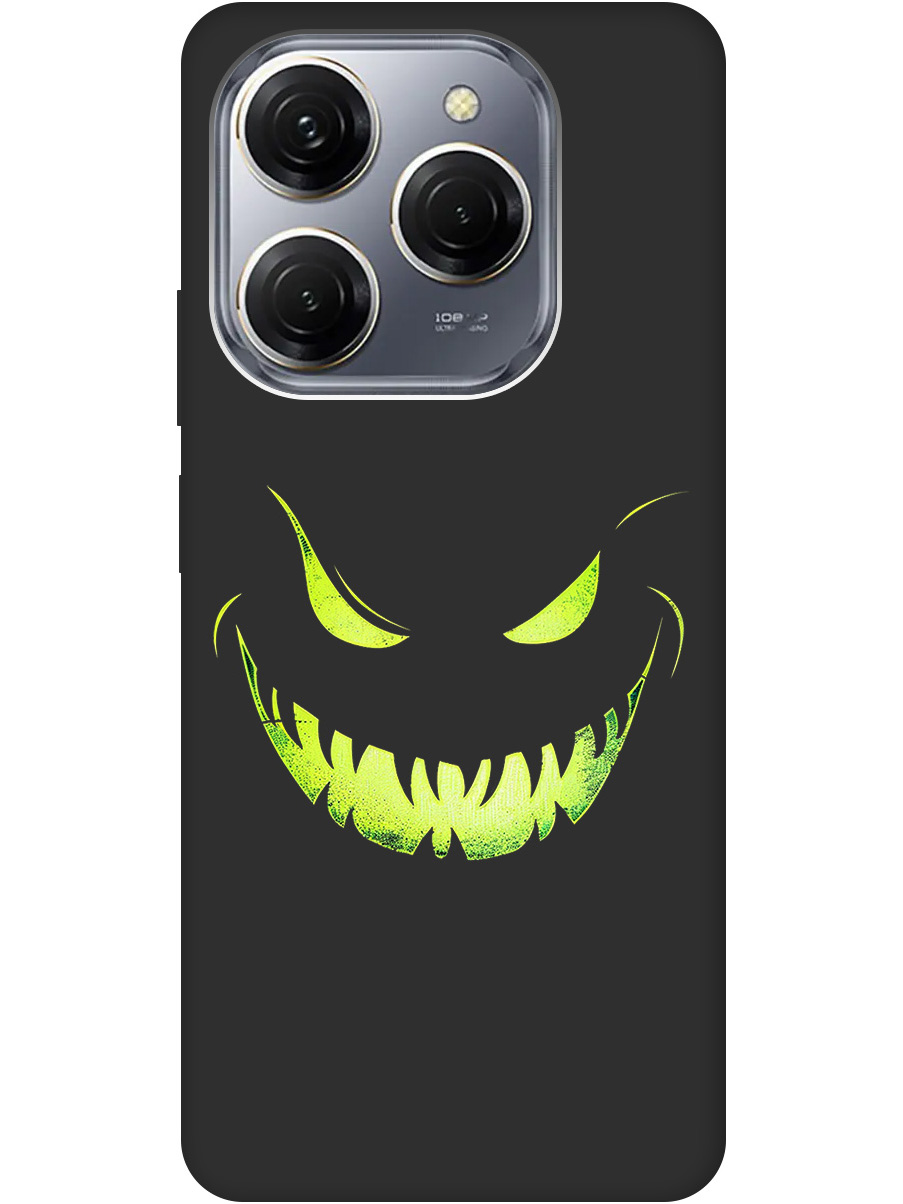 Силиконовый чехол на Tecno Spark 20 Pro с принтом "Зловещая улыбка" матовый черный, Черный;зеленый, 779829072
Силиконовый чехол на Tecno Spark 20 Pro с принтом "Зловещая улыбка" матовый черный, Черный;зеленый, 779829072