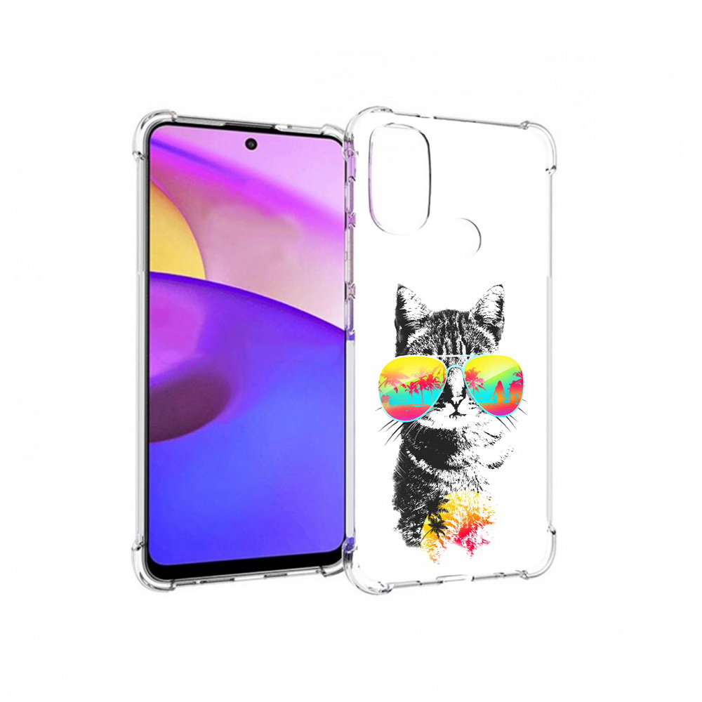 Чехол MyPads Tocco для Motorola Moto E30 крутой кот (PT227074.357.425), Прозрачный, Tocco
Чехол MyPads Tocco для Motorola Moto E30 крутой кот (PT227074.357.425), Прозрачный, Tocco