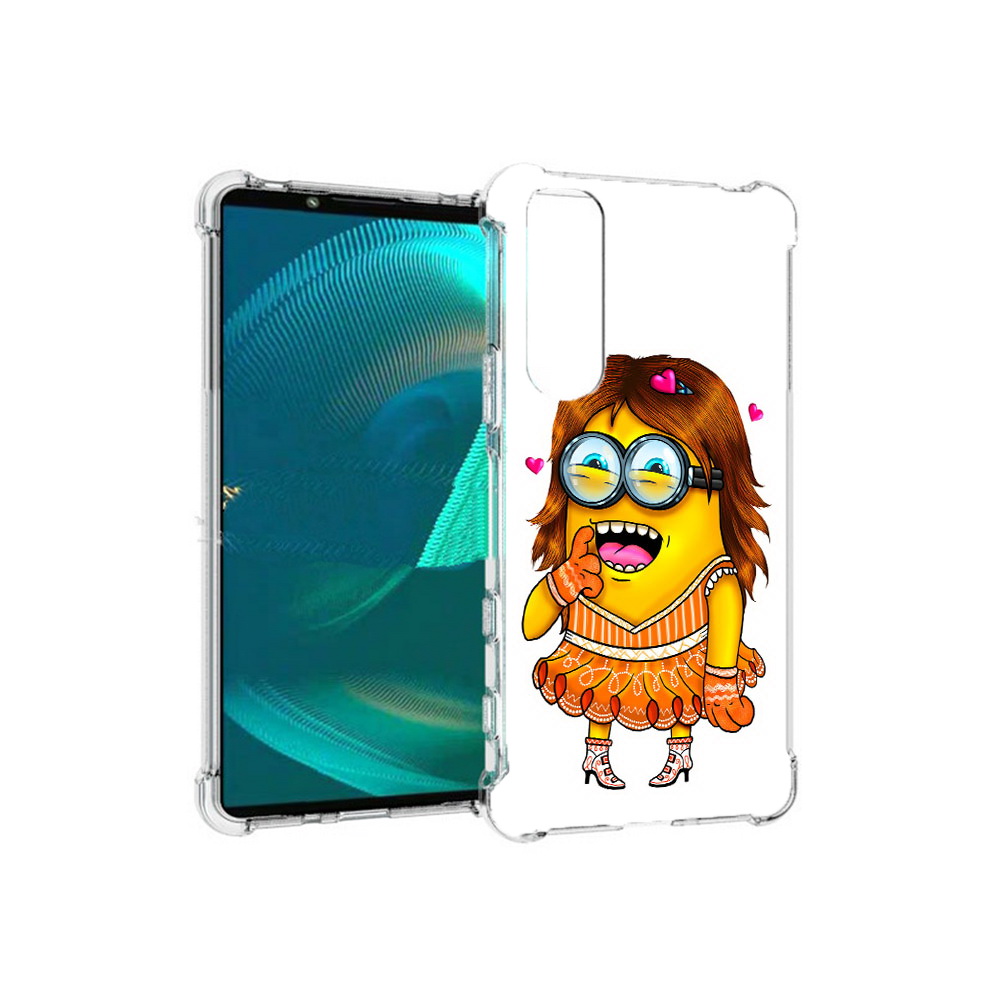 Чехол MyPads Tocco для Sony Xperia 5 III Миньон девочка (PT172137.231.116), Прозрачный, Tocco
Чехол MyPads Tocco для Sony Xperia 5 III Миньон девочка (PT172137.231.116), Прозрачный, Tocco