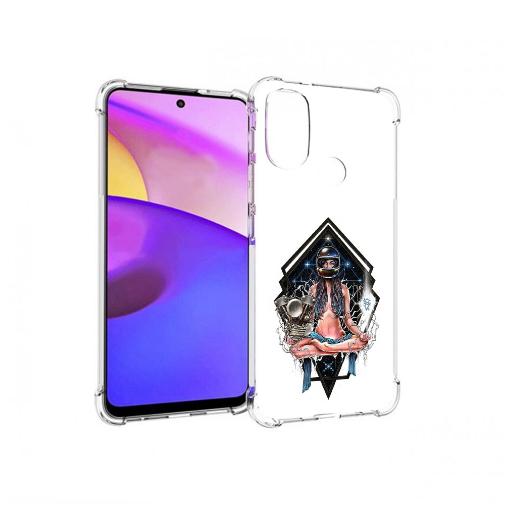 Чехол MyPads Tocco для Motorola Moto E30 красивая девушка в шлеме (PT227074.357.406), Прозрачный, Tocco
Чехол MyPads Tocco для Motorola Moto E30 красивая девушка в шлеме (PT227074.357.406), Прозрачный, Tocco