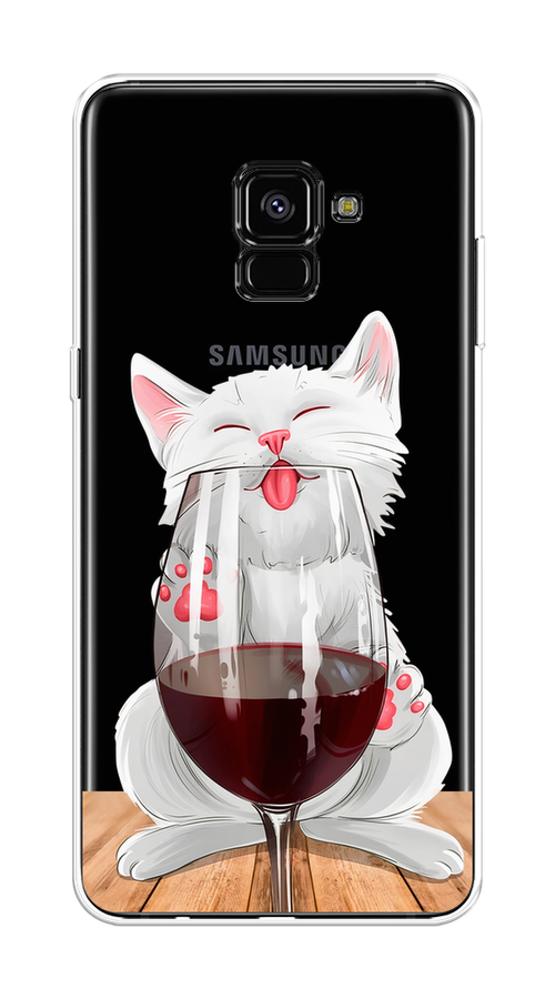 Чехол на Samsung Galaxy A8 Plus 2018 "Кот с бокалом", Прозрачный;белый;красный, 25550-1
Чехол на Samsung Galaxy A8 Plus 2018 "Кот с бокалом", Прозрачный;белый;красный, 25550-1