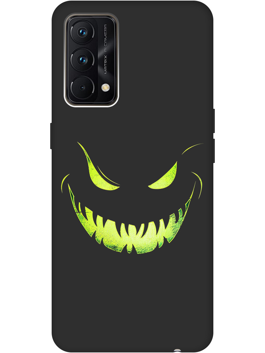 Силиконовый чехол на Realme GT Master Edition с принтом "Зловещая улыбка" матовый черный, Черный;зеленый, 740190272
Силиконовый чехол на Realme GT Master Edition с принтом "Зловещая улыбка" матовый черный, Черный;зеленый, 740190272