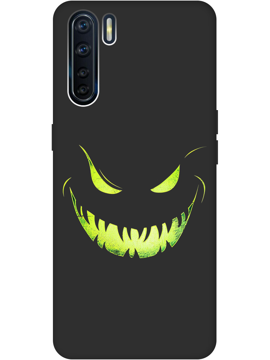 Силиконовый чехол на OPPO A91 / Reno3 с принтом "Зловещая улыбка" матовый черный, Черный;зеленый, 726148872
Силиконовый чехол на OPPO A91 / Reno3 с принтом "Зловещая улыбка" матовый черный, Черный;зеленый, 726148872