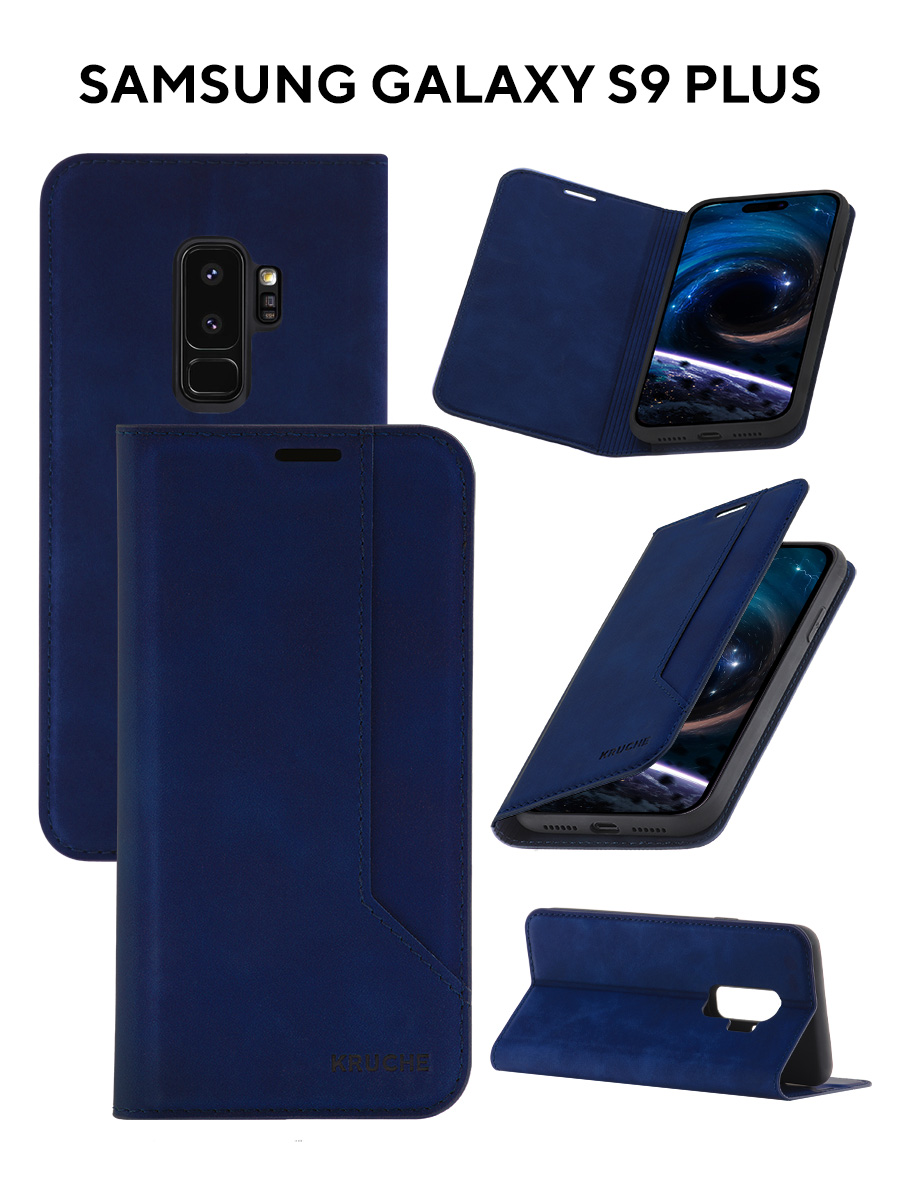 Чехол на Samsung S9 Plus Kruche Strict style синий,книжка с карманом для карт,с магнитом, Книжка Самсунг Галакси с9 Плюс
Чехол на Samsung S9 Plus Kruche Strict style синий,книжка с карманом для карт,с магнитом, Книжка Самсунг Галакси с9 Плюс