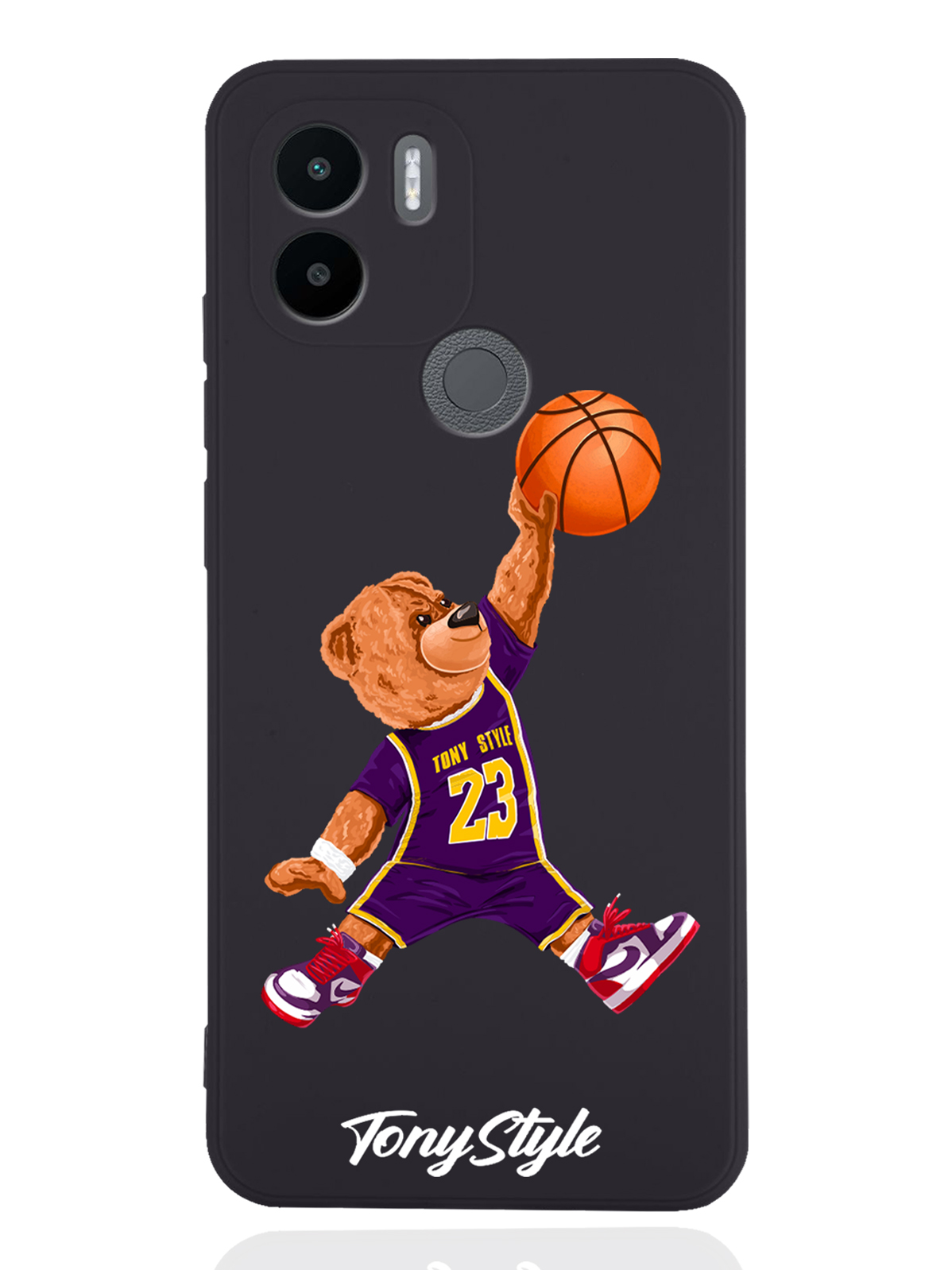 Чехол Tony Style для Xiaomi Redmi A1+ Tony Style баскетболист с мячом черный, Фиолетовый;коричневый;желтый;оранжевый
Чехол Tony Style для Xiaomi Redmi A1+ Tony Style баскетболист с мячом черный, Фиолетовый;коричневый;желтый;оранжевый