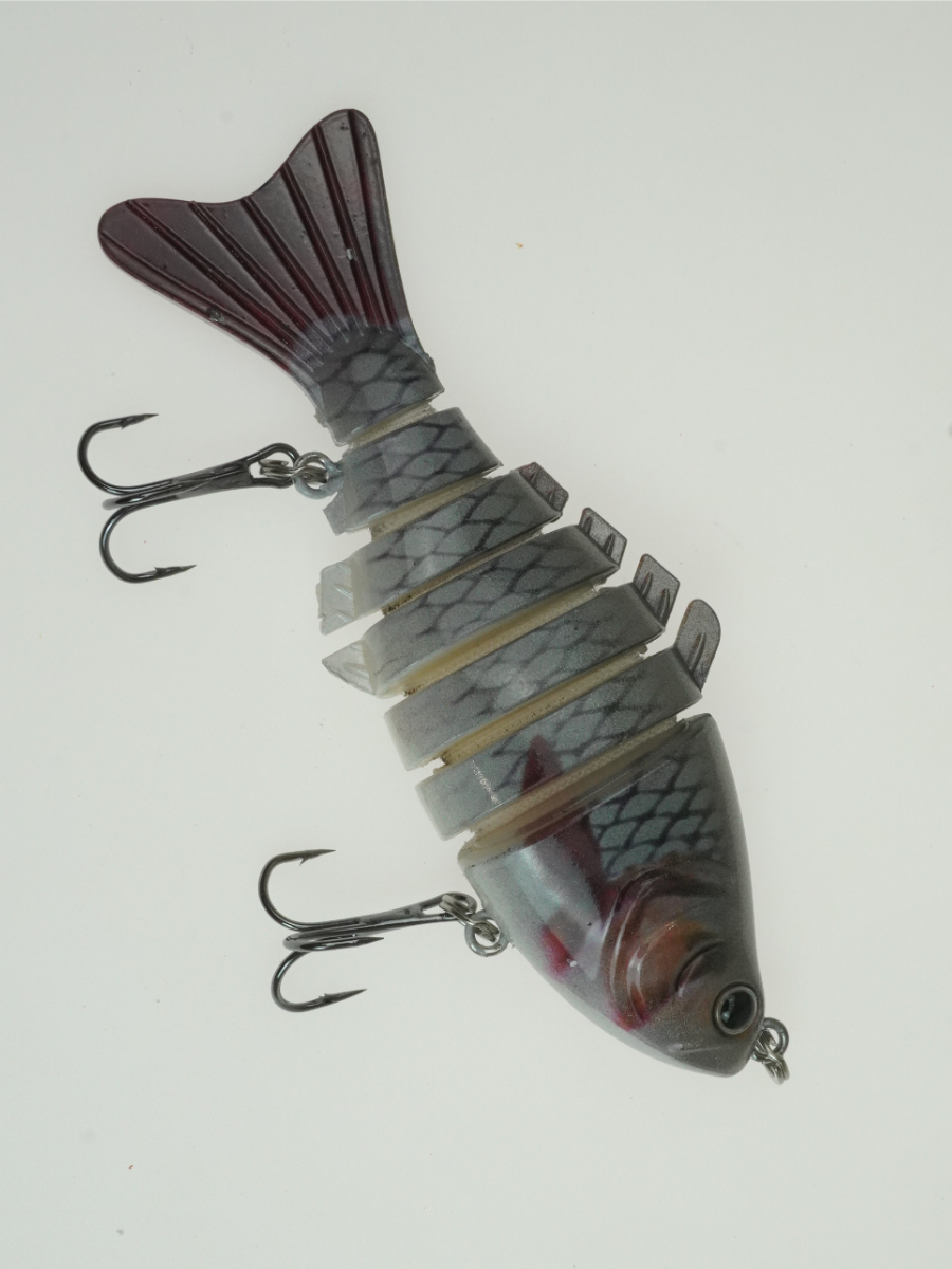 Воблер FISHING LURE Свимбейт 10см, 15,5гр, цв.6 кр. 4, Белый;красный;серый, FISHING LURE 1
Воблер FISHING LURE Свимбейт 10см, 15,5гр, цв.6 кр. 4, Белый;красный;серый, FISHING LURE 1