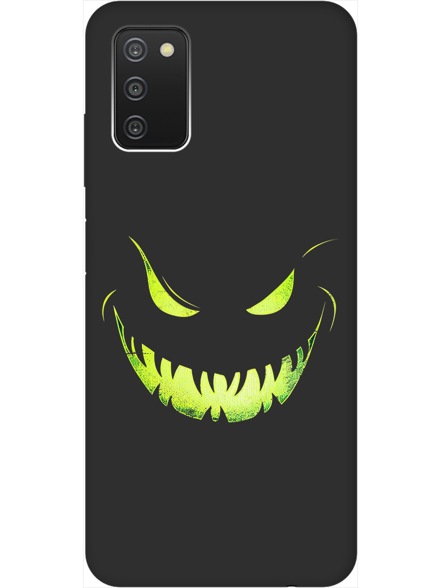 Силиконовый чехол на Samsung Galaxy A03s с принтом "Зловещая улыбка" матовый черный, Черный;зеленый, 732241172
Силиконовый чехол на Samsung Galaxy A03s с принтом "Зловещая улыбка" матовый черный, Черный;зеленый, 732241172