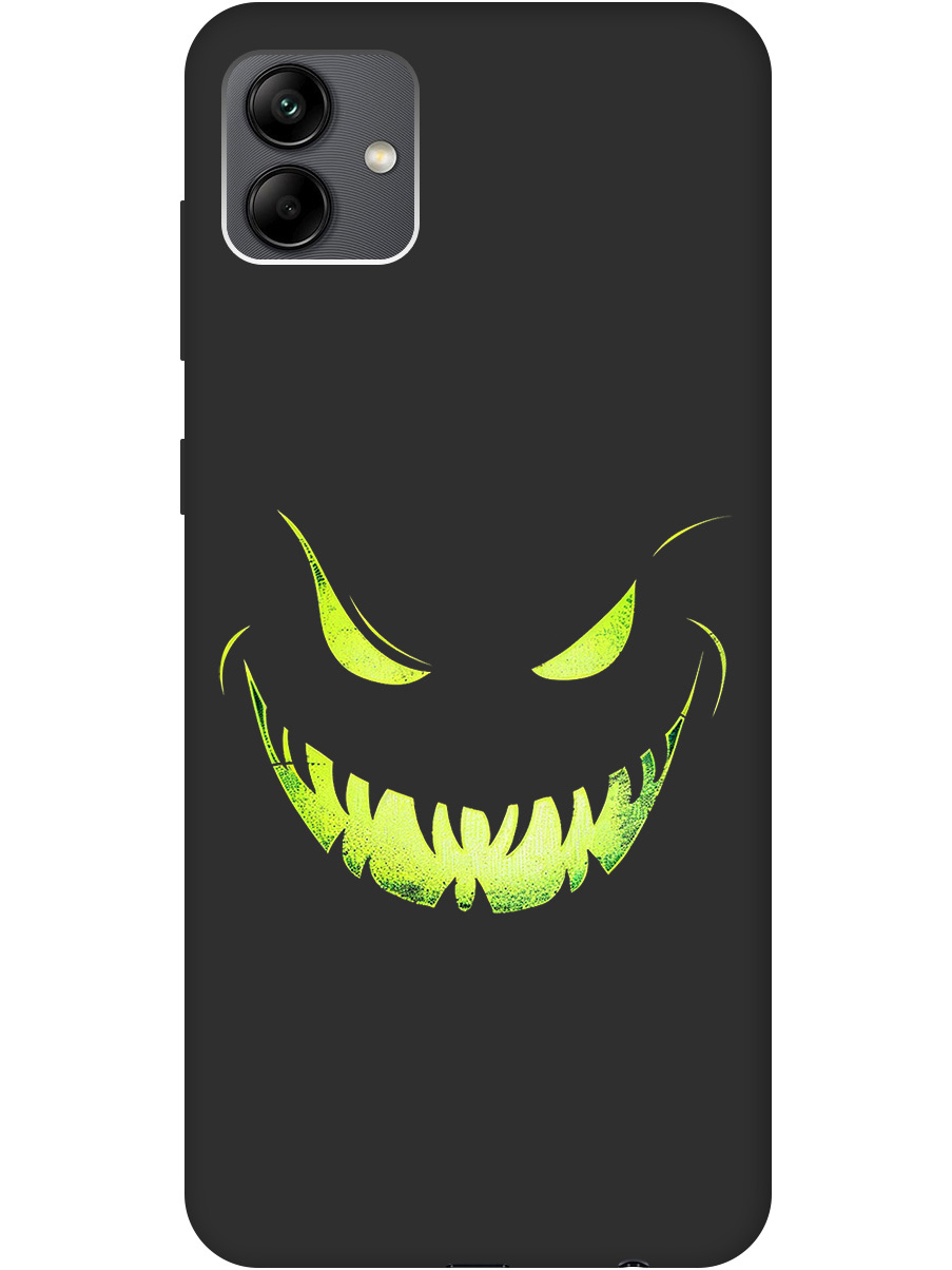 Силиконовый чехол на Samsung Galaxy A04 с принтом "Зловещая улыбка" матовый черный, Черный;зеленый, 766735072
Силиконовый чехол на Samsung Galaxy A04 с принтом "Зловещая улыбка" матовый черный, Черный;зеленый, 766735072