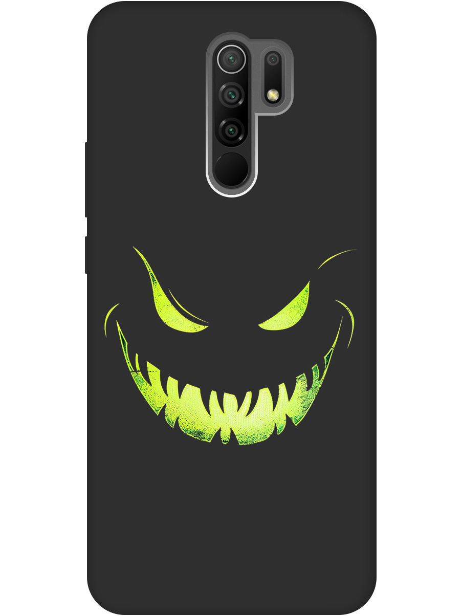 Силиконовый чехол на Xiaomi Redmi 9 с принтом "Зловещая улыбка" матовый черный, Черный;зеленый, 723276772
Силиконовый чехол на Xiaomi Redmi 9 с принтом "Зловещая улыбка" матовый черный, Черный;зеленый, 723276772