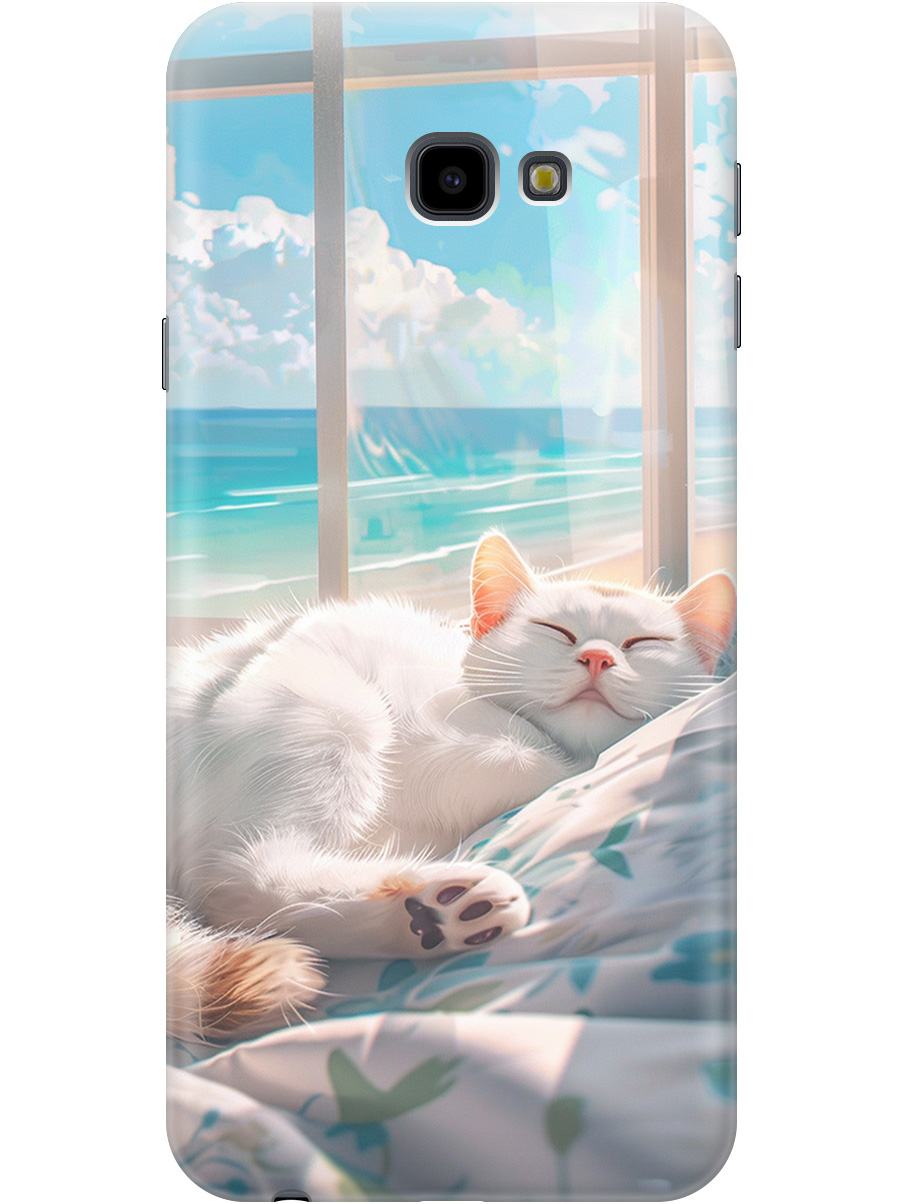 Силиконовый чехол на Samsung Galaxy J4+ с принтом "Отдыхающий котик", Прозрачный;белый;голубой, 719355712
Силиконовый чехол на Samsung Galaxy J4+ с принтом "Отдыхающий котик", Прозрачный;белый;голубой, 719355712