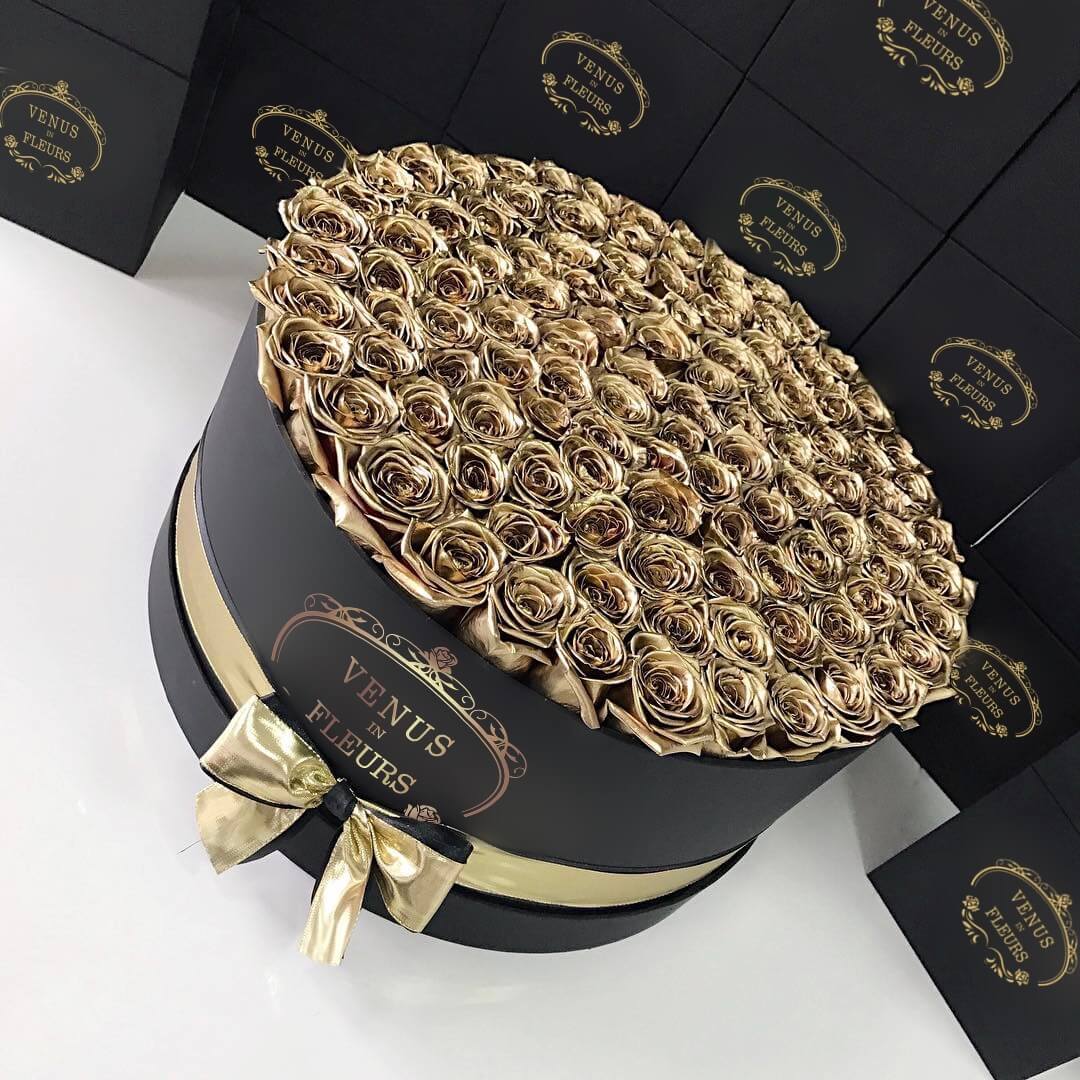 Мужские букеты Venus in Fleurs 101 золотая роза в коробке 809223, 101 золотая роза в коробке
Мужские букеты Venus in Fleurs 101 золотая роза в коробке 809223, 101 золотая роза в коробке