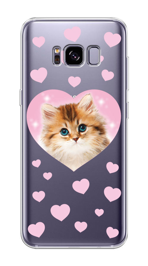 Чехол на Samsung Galaxy S8 Plus "Котенок в сердце", Розовый;оранжевый;белый;прозрачный, 24850-1
Чехол на Samsung Galaxy S8 Plus "Котенок в сердце", Розовый;оранжевый;белый;прозрачный, 24850-1