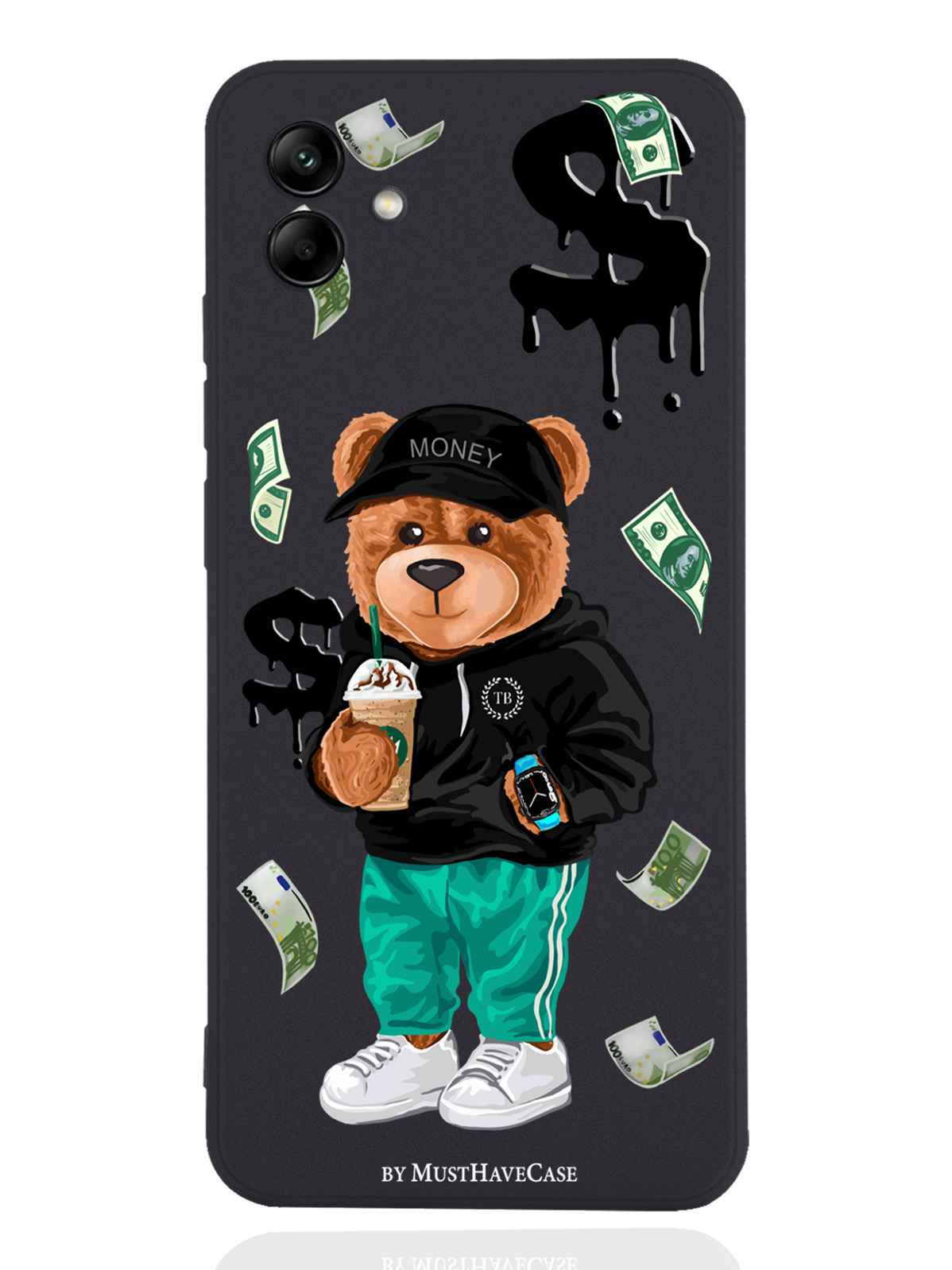 Чехол MustHaveCase для Samsung Galaxy A04 Tony Bear/Мишка Тони черный, Черный;зеленый;коричневый
Чехол MustHaveCase для Samsung Galaxy A04 Tony Bear/Мишка Тони черный, Черный;зеленый;коричневый