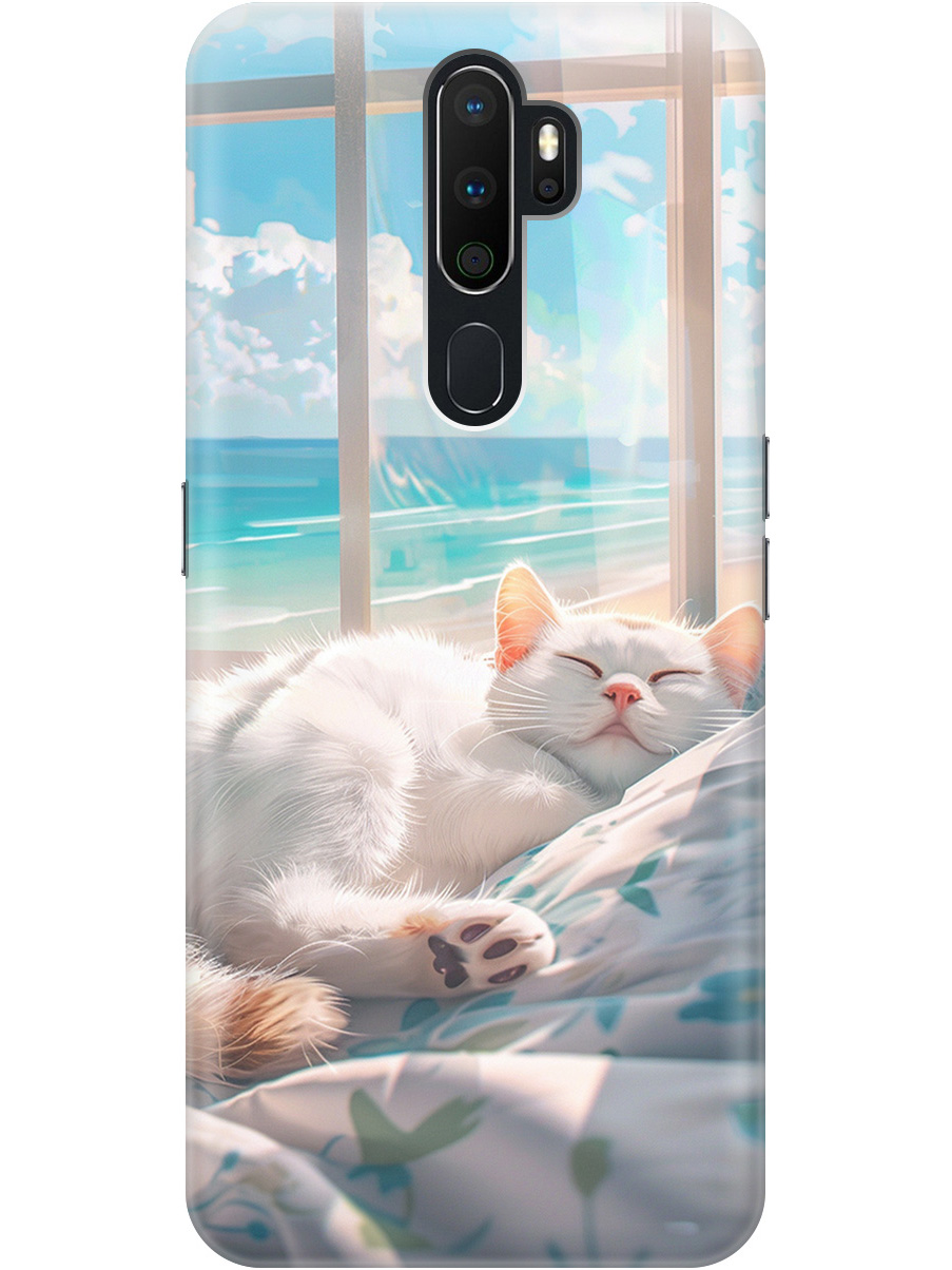 Силиконовый чехол на Oppo A5 (2020) / A9 (2020) с принтом "Отдыхающий котик", Прозрачный;белый;голубой, 726151312
Силиконовый чехол на Oppo A5 (2020) / A9 (2020) с принтом "Отдыхающий котик", Прозрачный;белый;голубой, 726151312