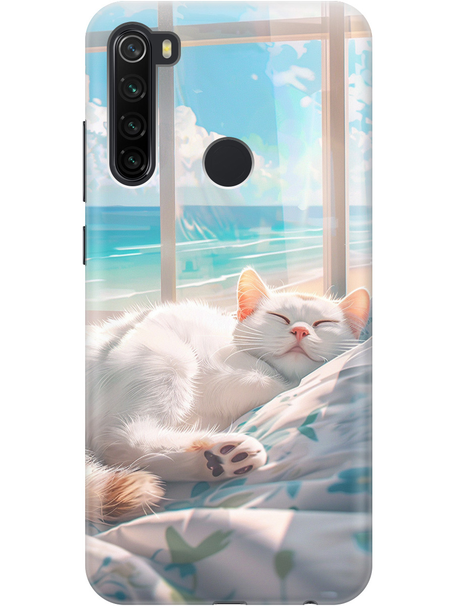 Силиконовый чехол на Xiaomi Redmi Note 8T с принтом "Отдыхающий котик", Прозрачный;белый;голубой, 722349012
Силиконовый чехол на Xiaomi Redmi Note 8T с принтом "Отдыхающий котик", Прозрачный;белый;голубой, 722349012
