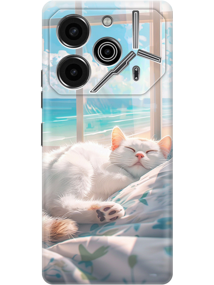 Силиконовый чехол на Tecno Pova 6 Pro с принтом "Отдыхающий котик", Прозрачный;белый;голубой, 781971012
Силиконовый чехол на Tecno Pova 6 Pro с принтом "Отдыхающий котик", Прозрачный;белый;голубой, 781971012