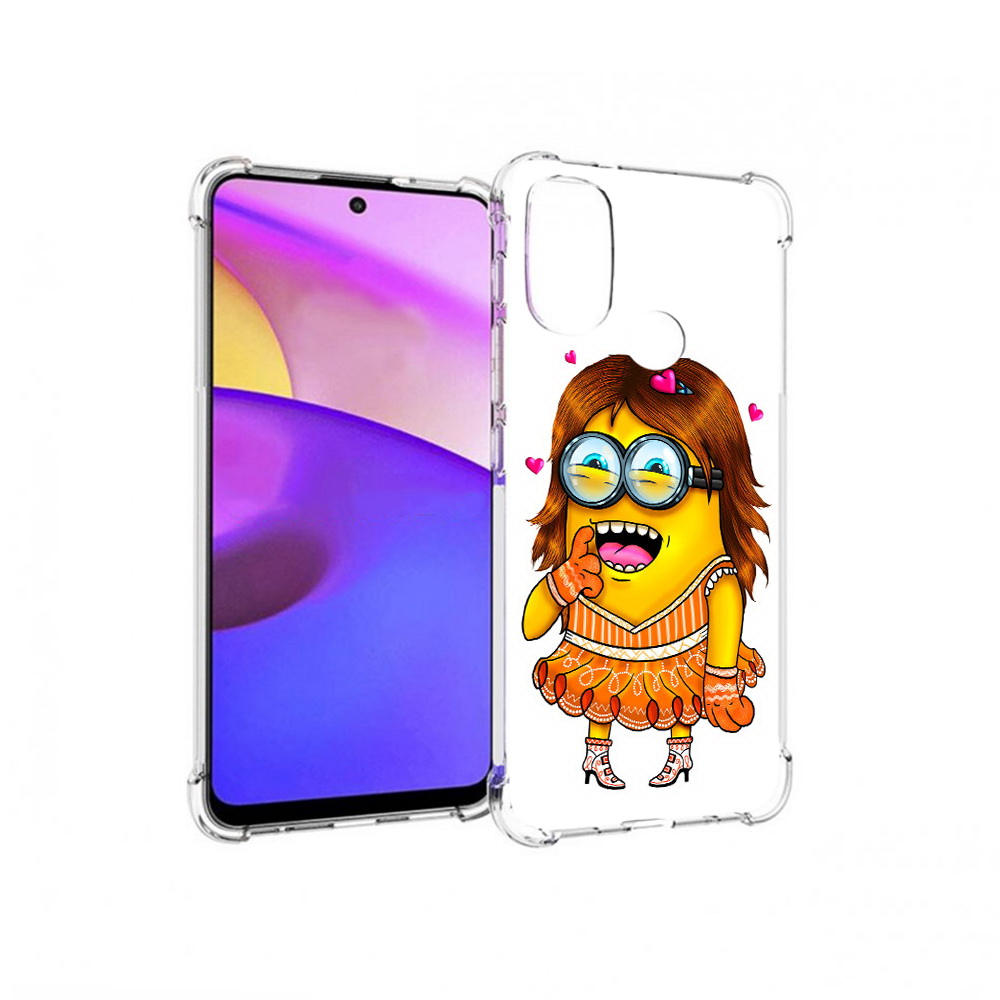 Чехол MyPads Tocco для Motorola Moto E30 Миньон девочка (PT227074.357.116), Прозрачный, Tocco
Чехол MyPads Tocco для Motorola Moto E30 Миньон девочка (PT227074.357.116), Прозрачный, Tocco