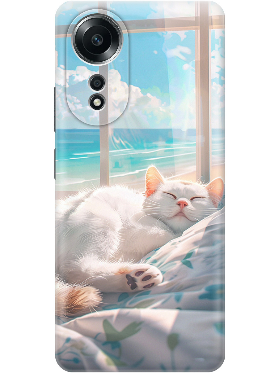 Силиконовый чехол на Oppo A58 4G с принтом "Отдыхающий котик", Прозрачный;белый;голубой, 782629412
Силиконовый чехол на Oppo A58 4G с принтом "Отдыхающий котик", Прозрачный;белый;голубой, 782629412