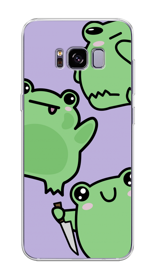 Чехол на Samsung Galaxy S8 Plus "Опасные лягушата", Фиолетовый;зеленый;черный, 24850-1
Чехол на Samsung Galaxy S8 Plus "Опасные лягушата", Фиолетовый;зеленый;черный, 24850-1