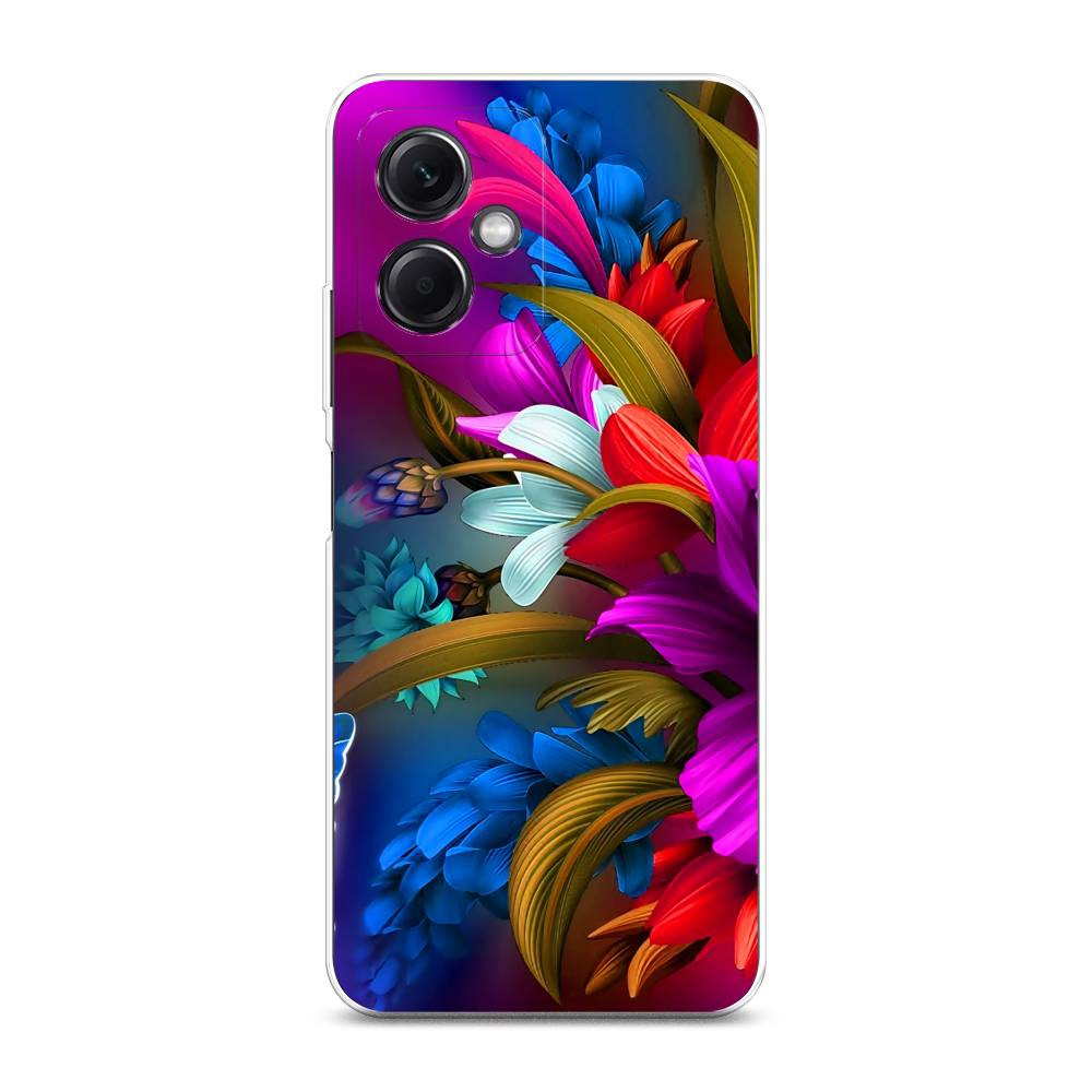 Чехол на Xiaomi Redmi Note 12 5G "Фантастические цветы", Фиолетовый;красный;синий, 316950-2
Чехол на Xiaomi Redmi Note 12 5G "Фантастические цветы", Фиолетовый;красный;синий, 316950-2