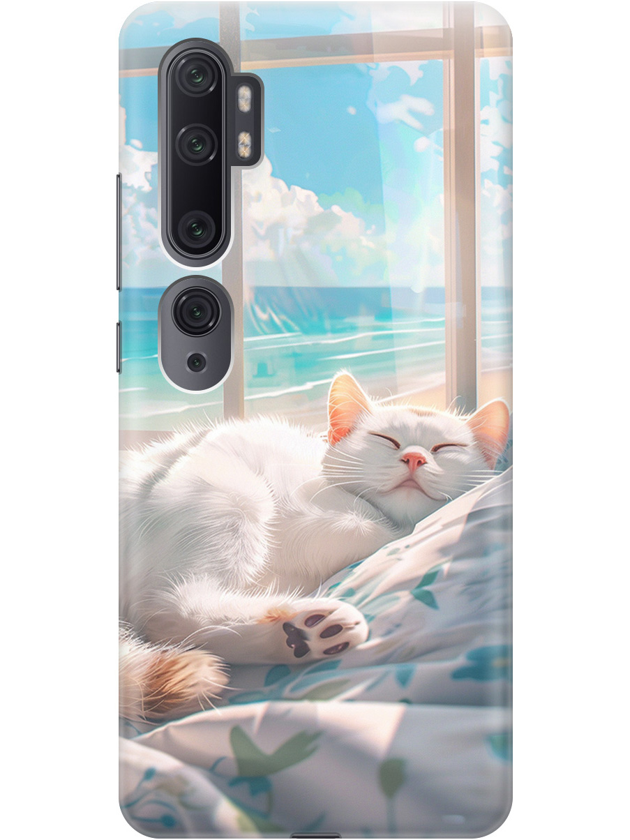 Силиконовый чехол на Xiaomi Mi Note 10 / Note 10 Pro с принтом "Отдыхающий котик", Прозрачный;белый;голубой, 722362012
Силиконовый чехол на Xiaomi Mi Note 10 / Note 10 Pro с принтом "Отдыхающий котик", Прозрачный;белый;голубой, 722362012