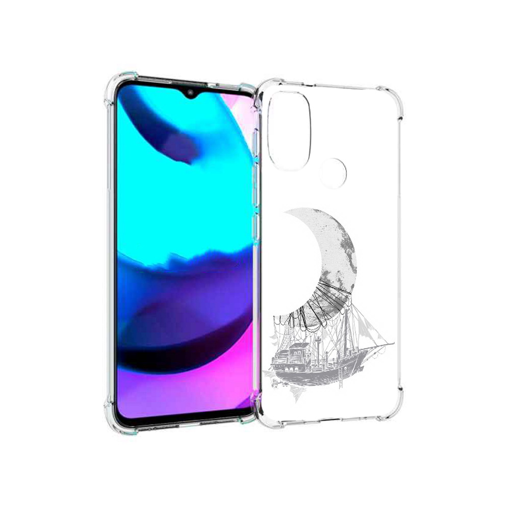 Чехол MyPads Tocco для Motorola Moto E20 черно белый корабль полумесяц (PT162039.356.684), Прозрачный, Tocco
Чехол MyPads Tocco для Motorola Moto E20 черно белый корабль полумесяц (PT162039.356.684), Прозрачный, Tocco