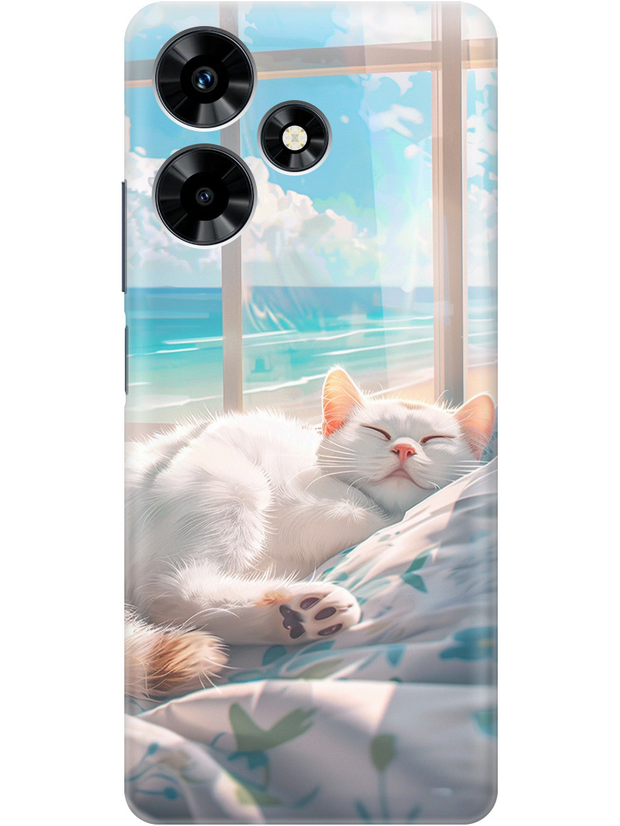 Силиконовый чехол на Infinix Hot 30 с принтом "Отдыхающий котик", Прозрачный;белый;голубой, 773940112
Силиконовый чехол на Infinix Hot 30 с принтом "Отдыхающий котик", Прозрачный;белый;голубой, 773940112